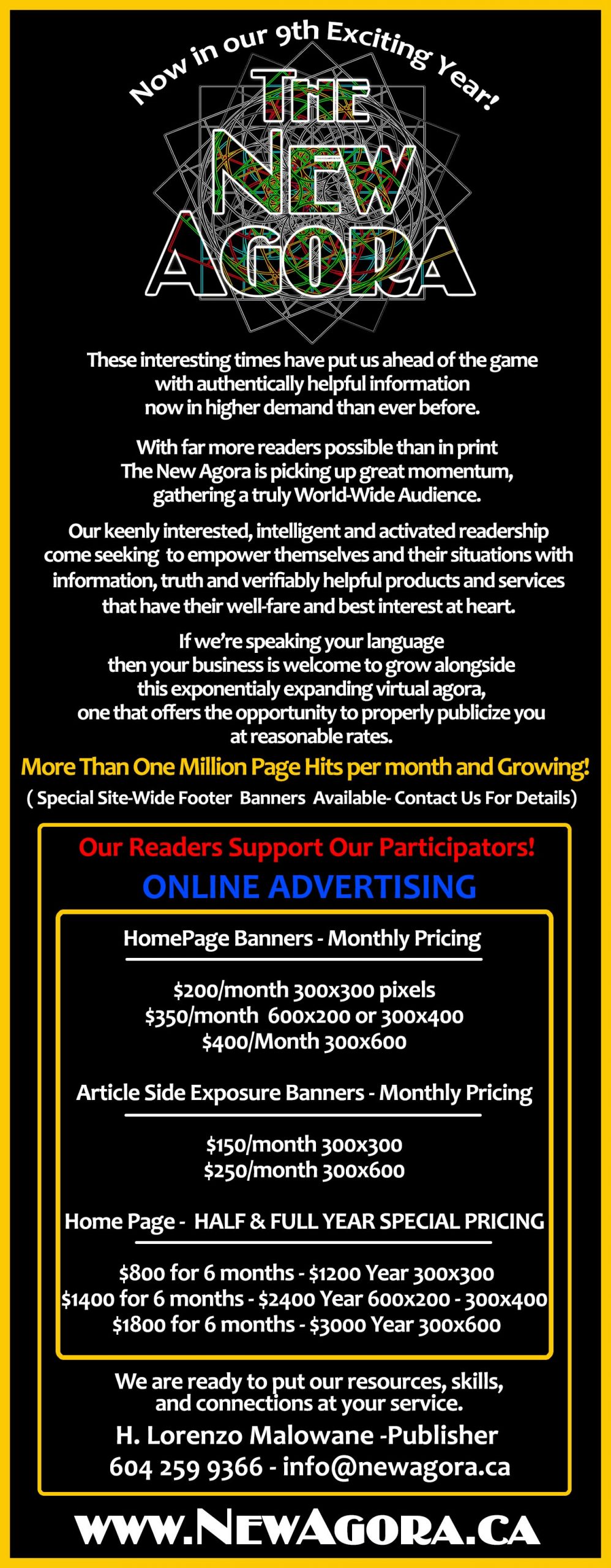 New Agora Online Media Kit 2020 Clients