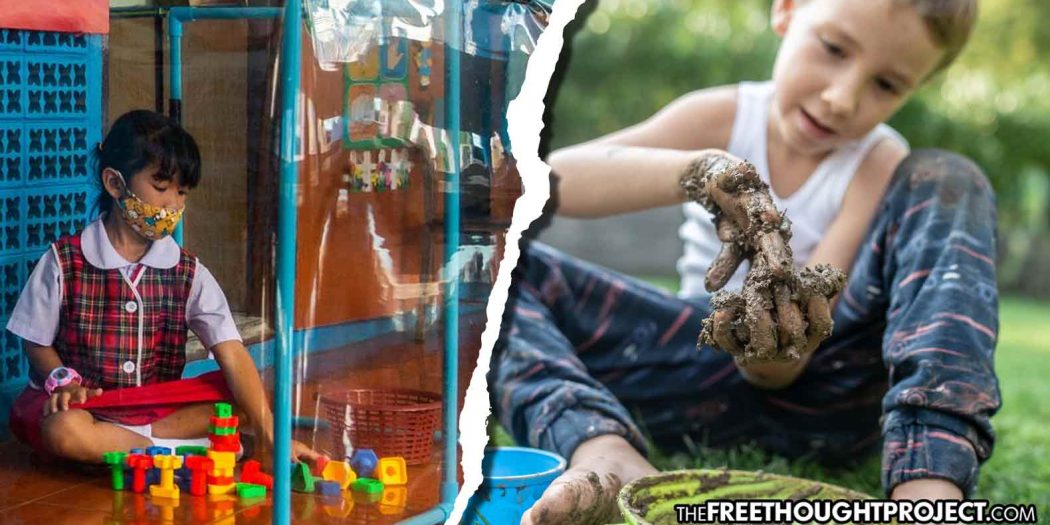 AS GOV’T PUTS KIDS IN BUBBLES, STUDY SUGGESTS PLAYING IN THE DIRT BOOSTS IMMUNE SYSTEMS