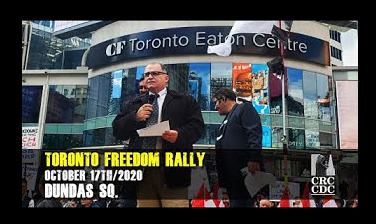 Toronto Freedom Rally – COVID19 reality check