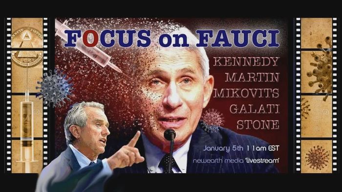 SPECIAL FREE LIVE BROADCAST Jan 2021: Focus on Fauci