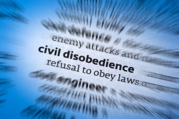 Only Mass Disobedience Can Prevail