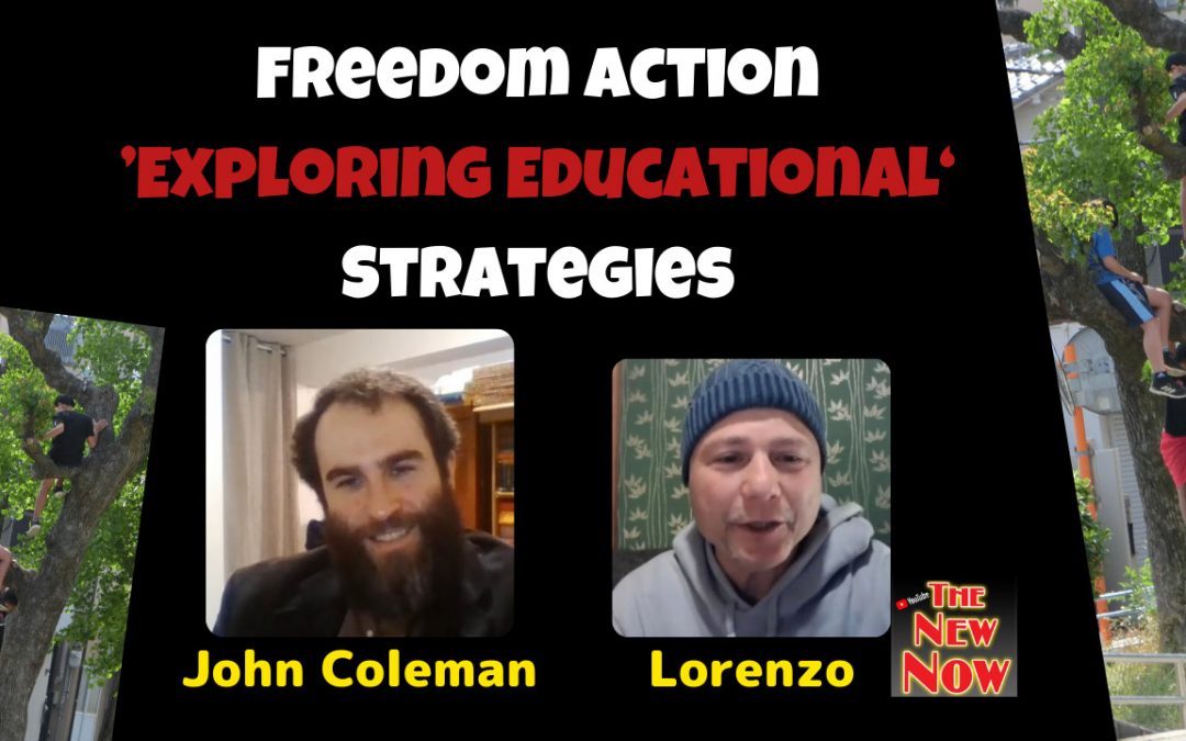 Freedom Action – Exploring Educational – Strategies  With John Coleman from Apocatastasis  Institute.