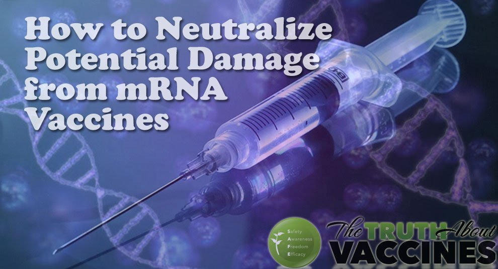 How to Neutralize Potential Damage from mRNA Vaccines