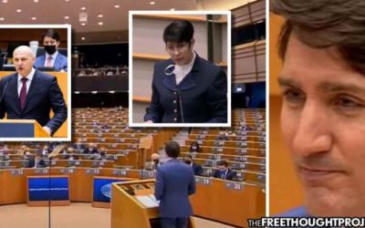 ‘You’re a Disgrace! A Dictator!’: EU Parliament Humiliates Trudeau, Blasts Him for Gross Human Rights Violations