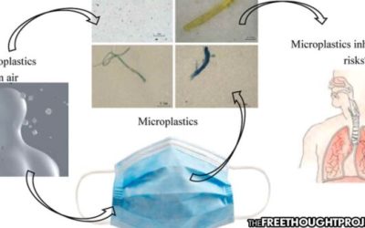 Study Shows MOST People Now Have Microplastics — Found in Disposable Masks — in Their Lungs