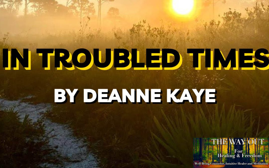 In Troubled Times By Deanne Kaye