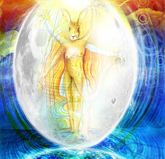 The Hare, Moon Egg & the Goddess called Easter