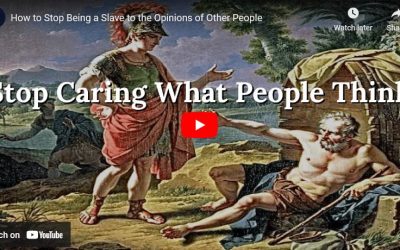 How to Stop Being a Slave to the Opinions of Other People